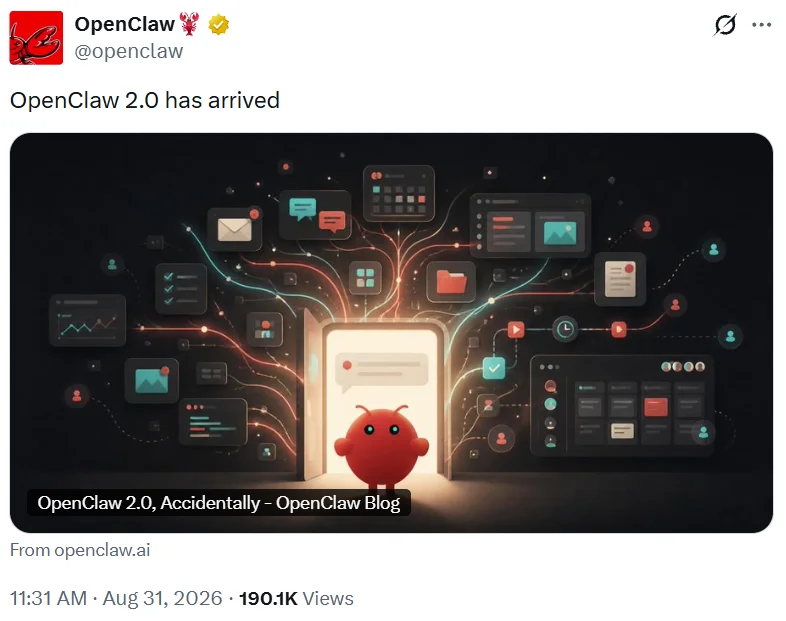 933名开发者合力改写OpenClaw 2.0，安装与界面迎来巨变