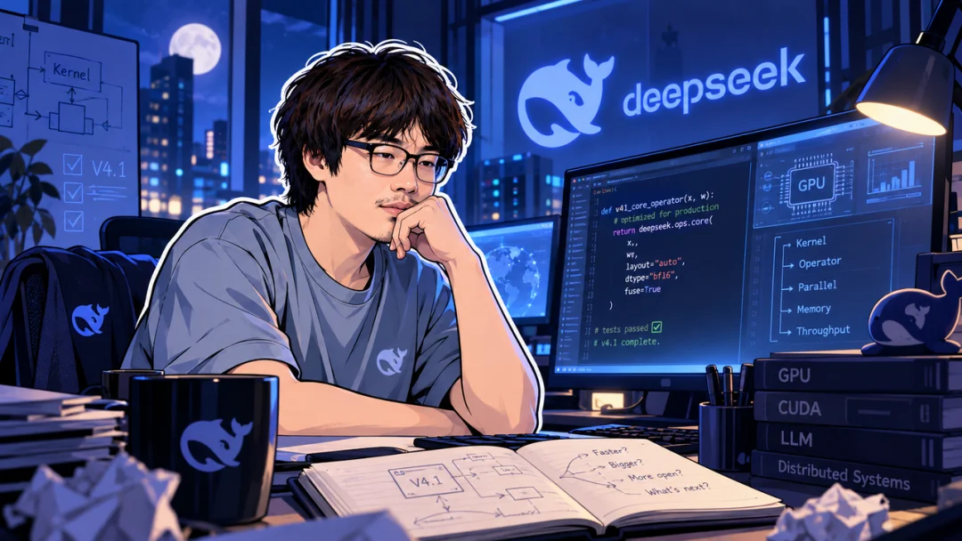 刚写完V4.1主算子就要“转业”？DeepSeek资深工程师深夜独白