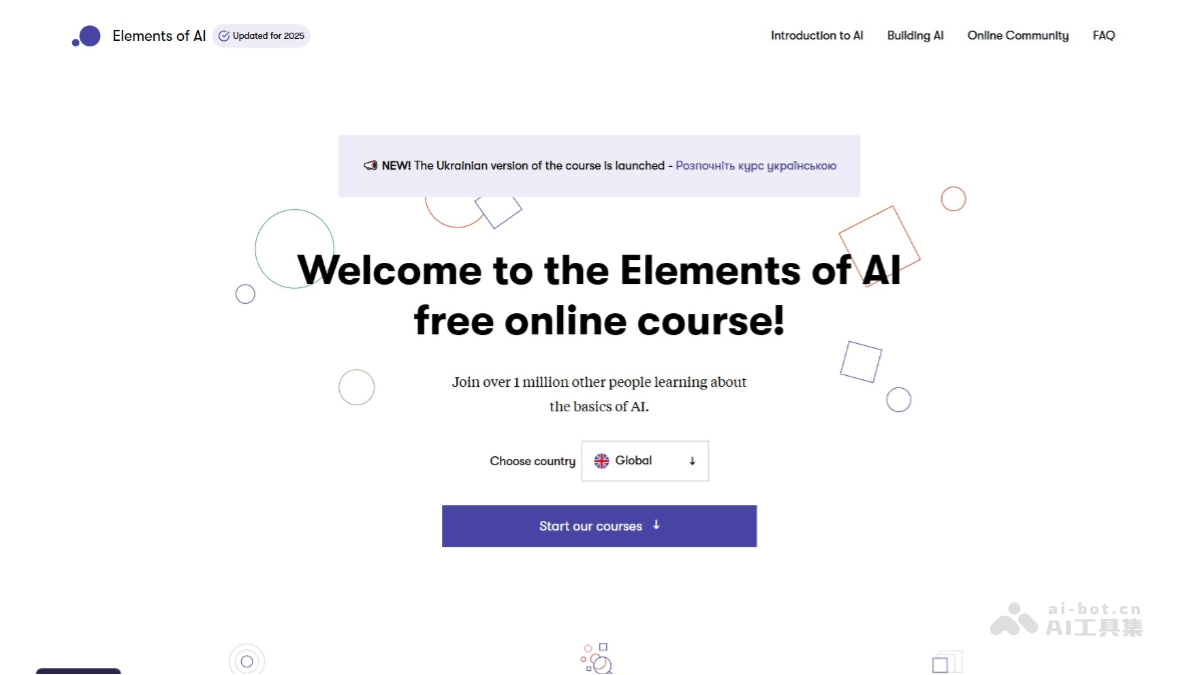 Elements of AI
